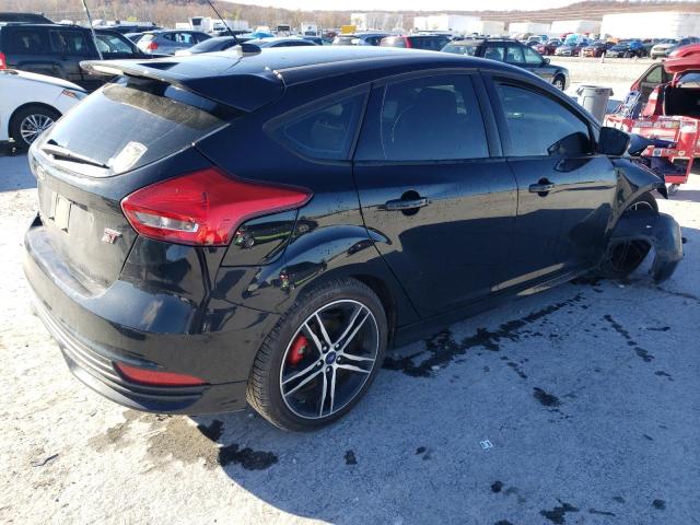 1FADP3L9XJL302572 - 2018 FORD FOCUS ST BLACK photo 3