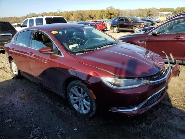 1C3CCCABXFN589760 - 2015 CHRYSLER 200 LIMITED BURGUNDY photo 4