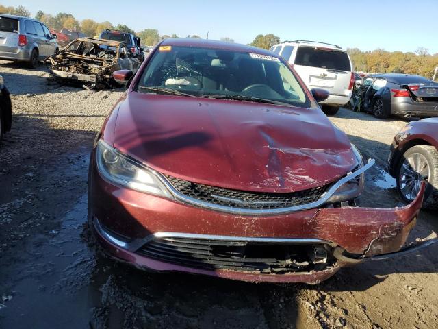 1C3CCCABXFN589760 - 2015 CHRYSLER 200 LIMITED BURGUNDY photo 5