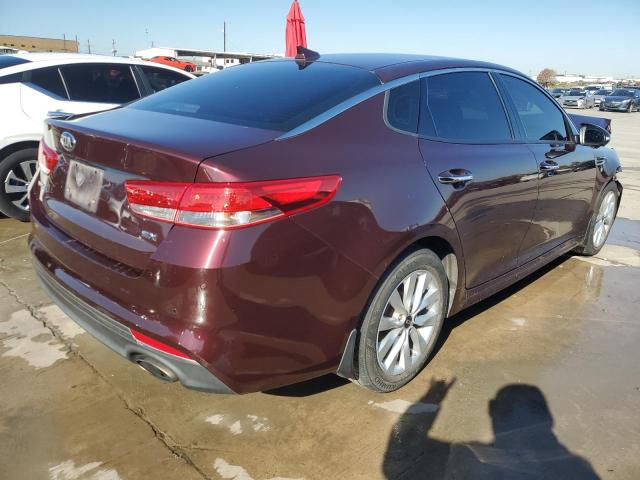 5XXGU4L32JG272842 - 2018 KIA OPTIMA EX MAROON photo 3