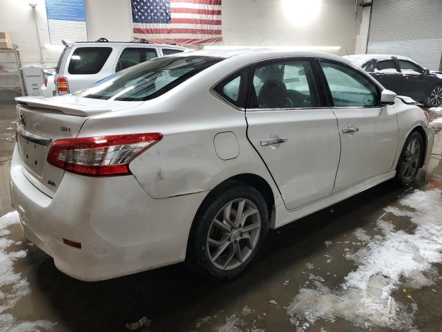 3N1AB7AP7DL667453 - 2013 NISSAN SENTRA S WHITE photo 3