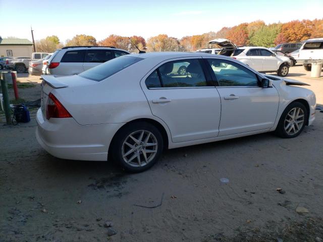 3FAHP0JA9AR309754 - 2010 FORD FUSION SEL WHITE photo 3