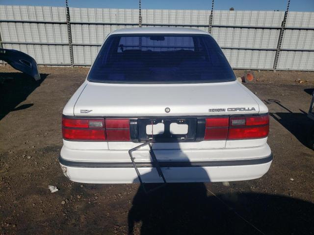 1NXAE94A8MZ177984 - 1991 TOYOTA COROLLA DLX WHITE photo 6