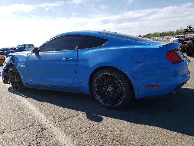 1FA6P8CF5H5250410 - 2017 FORD MUSTANG GT BLUE photo 2