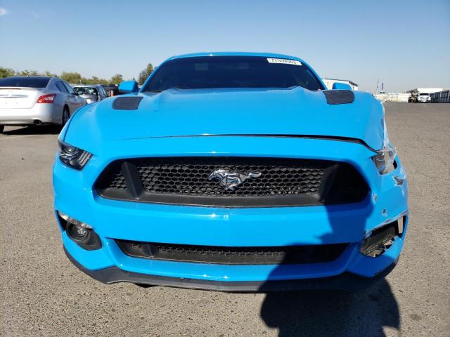 1FA6P8CF5H5250410 - 2017 FORD MUSTANG GT BLUE photo 5