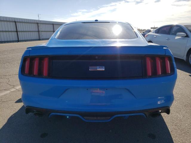 1FA6P8CF5H5250410 - 2017 FORD MUSTANG GT BLUE photo 6