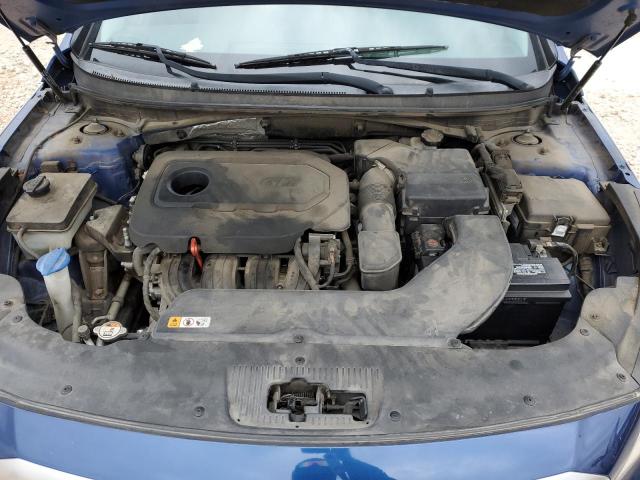 5NPE24AF2FH024337 - 2015 HYUNDAI SONATA SE BLUE photo 11