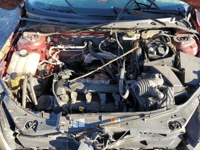 JM1BK343681158969 - 2008 MAZDA 3 HATCHBACK RED photo 11