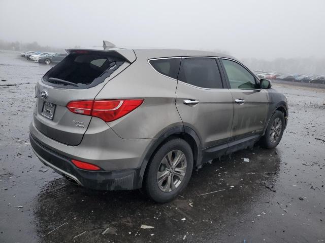 5XYZTDLB5EG147189 - 2014 HYUNDAI SANTA FE S SILVER photo 3