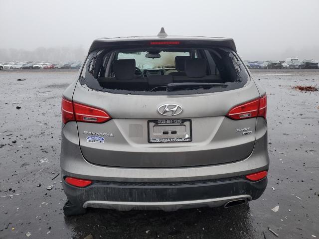 5XYZTDLB5EG147189 - 2014 HYUNDAI SANTA FE S SILVER photo 6