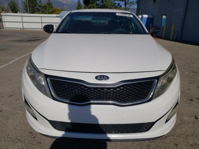 5XXGM4A73FG451212 - 2015 KIA OPTIMA LX WHITE photo 5