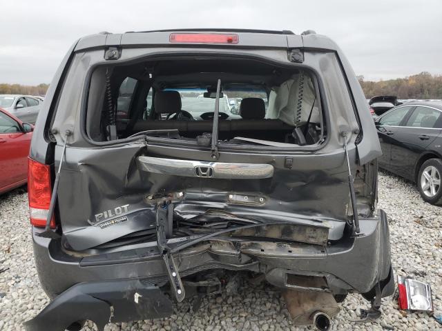 5FNYF3H51CB010898 - 2012 HONDA PILOT EXL GRAY photo 6