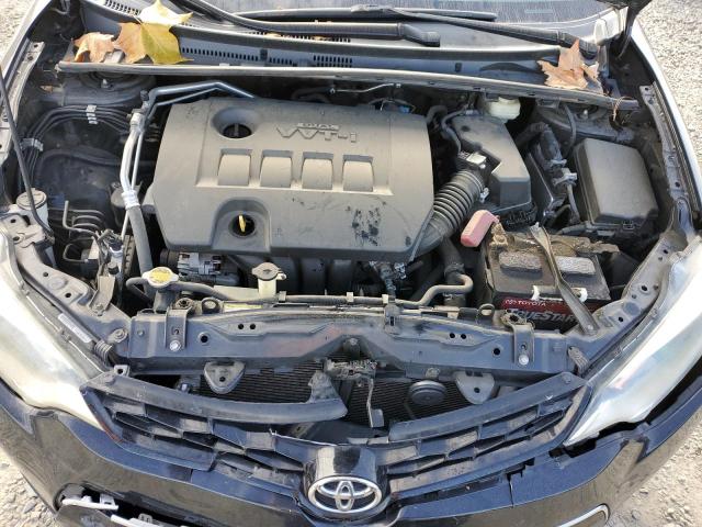 5YFBURHE9FP302046 - 2015 TOYOTA COROLLA L BLACK photo 11