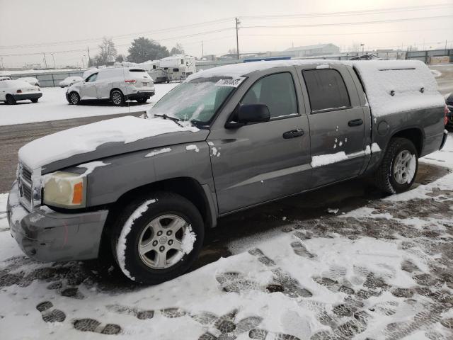 1D7HE48N46S556617 - 2006 DODGE DAK CLUB QUAD SLT GRAY photo 1