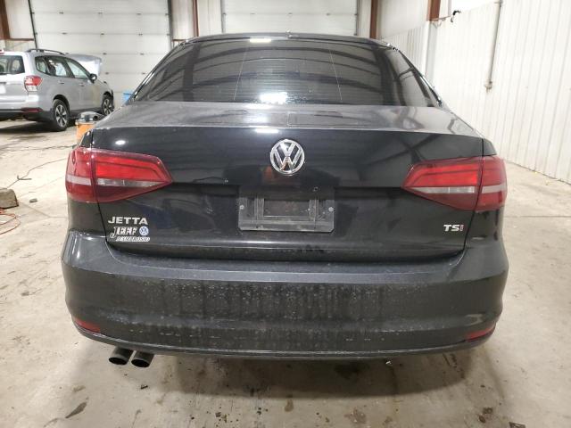 3VW2B7AJ7HM374632 - 2017 VOLKSWAGEN JETTA S BLACK photo 6