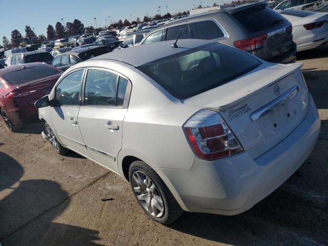 3N1AB6AP1CL662726 - 2012 NISSAN SENTRA 2.0 WHITE photo 2