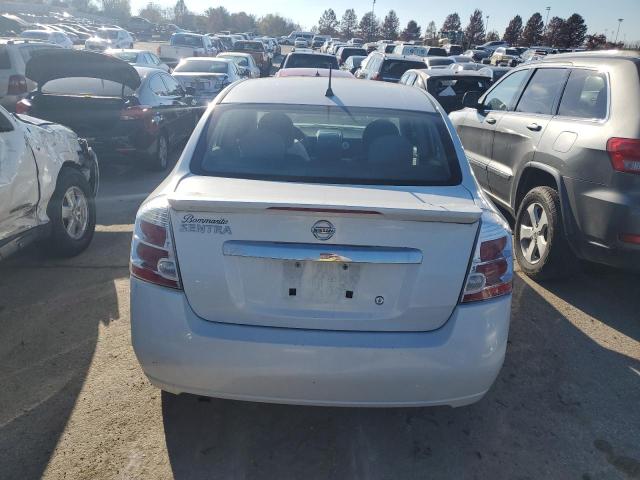 3N1AB6AP1CL662726 - 2012 NISSAN SENTRA 2.0 WHITE photo 6