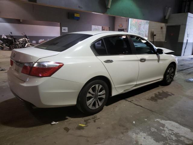 1HGCR2F36EA082268 - 2014 HONDA ACCORD LX WHITE photo 3