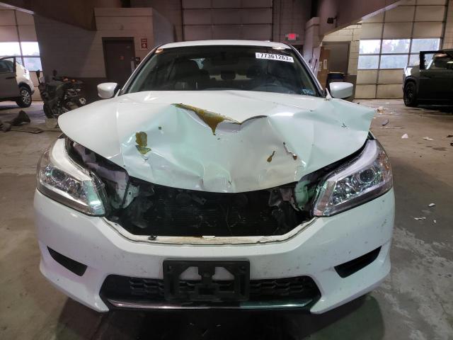 1HGCR2F36EA082268 - 2014 HONDA ACCORD LX WHITE photo 5