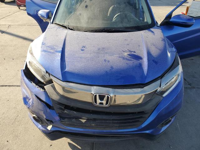 3CZRU5H55KM708523 - 2019 HONDA HR-V EX BLUE photo 12