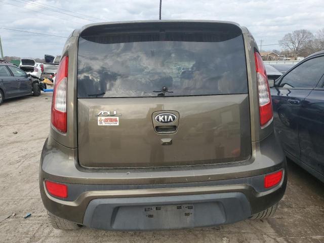 KNDJT2A68D7548710 - 2013 KIA SOUL + GRAY photo 6