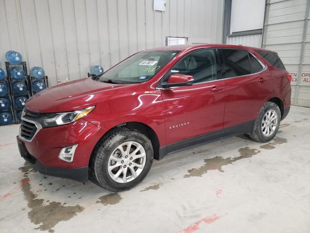 2GNAXJEV1J6300334 - 2018 CHEVROLET EQUINOX LT RED photo 1