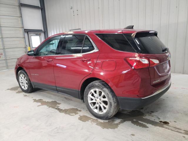 2GNAXJEV1J6300334 - 2018 CHEVROLET EQUINOX LT RED photo 2