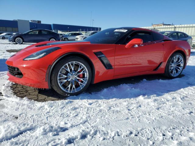 1G1YR2D67F5601445 - 2015 CHEVROLET CORVETTE Z06 2LZ RED photo 1