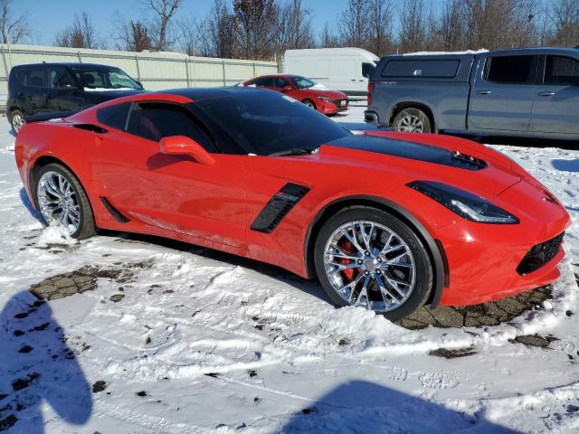 1G1YR2D67F5601445 - 2015 CHEVROLET CORVETTE Z06 2LZ RED photo 4