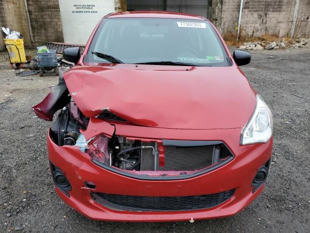 ML32F4FJ7LHF04068 - 2020 MITSUBISHI MIRAGE G4 SE RED photo 5