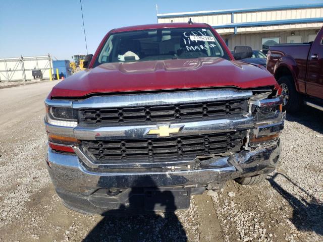 3GCUKREC8JG191795 - 2018 CHEVROLET SILVERADO K1500 LT RED photo 5