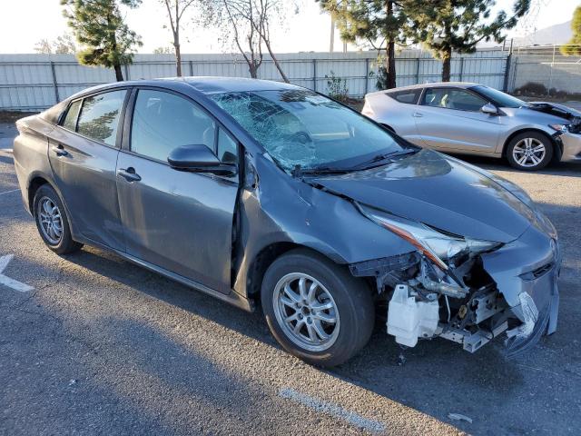 JTDKBRFU7J3075621 - 2018 TOYOTA PRIUS GRAY photo 4