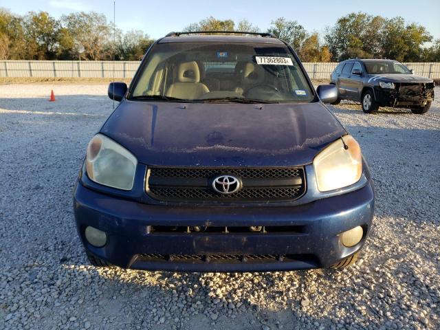 JTEGD20V150048765 - 2005 TOYOTA RAV4 BLUE photo 5