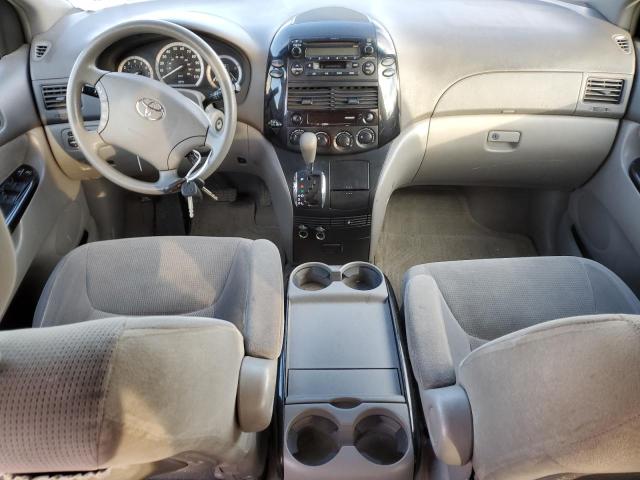 5TDZA23C04S197129 - 2004 TOYOTA SIENNA CE GRAY photo 8