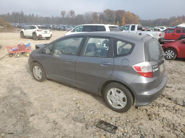 JHMGE8H3XDC020384 - 2013 HONDA FIT GRAY photo 2