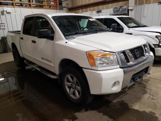 1N6AA07C99N303390 - 2009 NISSAN TITAN XE WHITE photo 4