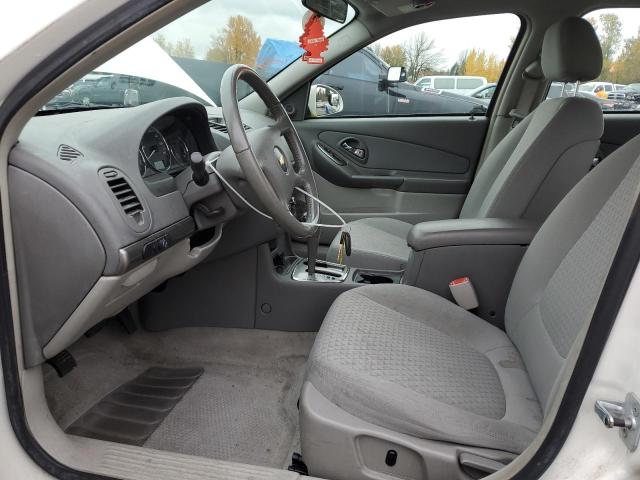 1G1ZT57F37F260284 - 2007 CHEVROLET MALIBU LT WHITE photo 7