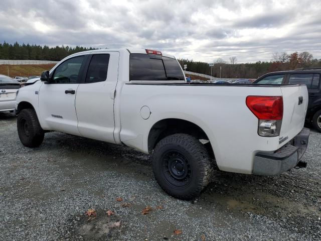 5TBRT54108S461005 - 2008 TOYOTA TUNDRA DOUBLE CAB WHITE photo 2