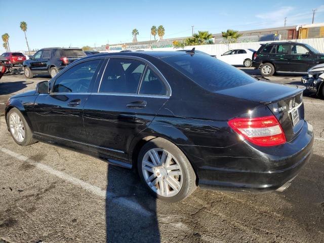 WDDGF56X79R041769 - 2009 MERCEDES-BENZ C 350 BLACK photo 2