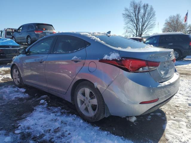 5NPDH4AE7FH613563 - 2015 HYUNDAI ELANTRA SE SILVER photo 2