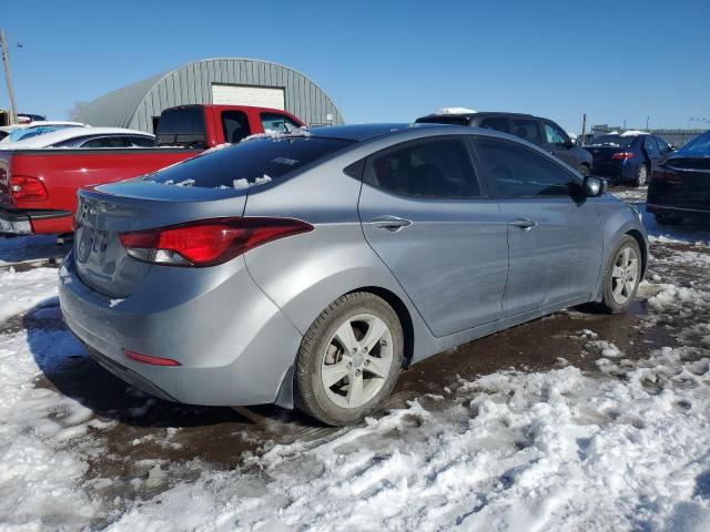 5NPDH4AE7FH613563 - 2015 HYUNDAI ELANTRA SE SILVER photo 3