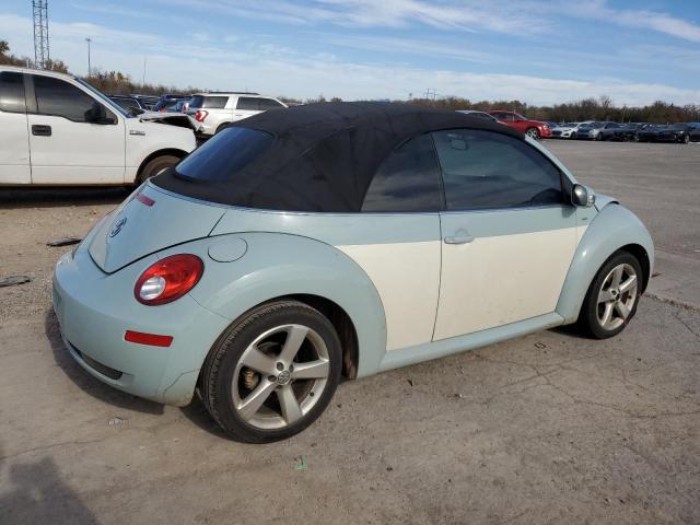 3VWRW3ALXAM010837 - 2010 VOLKSWAGEN NEW BEETLE BLUE photo 3