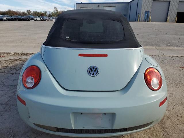 3VWRW3ALXAM010837 - 2010 VOLKSWAGEN NEW BEETLE BLUE photo 6