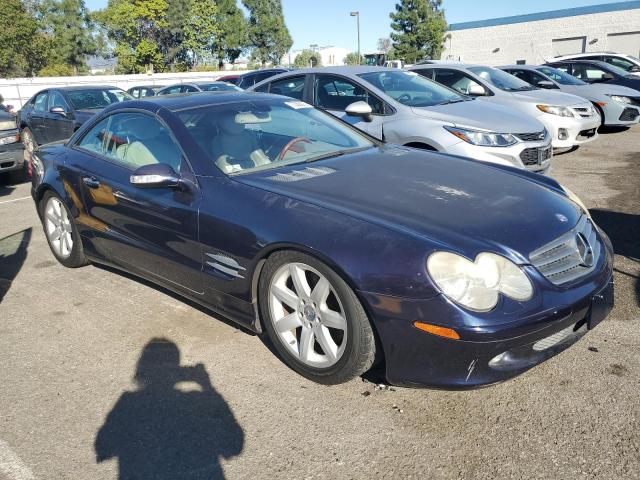 WDBSK75F53F060400 - 2003 MERCEDES-BENZ SL 500R BLUE photo 4