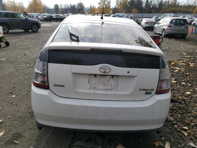 JTDKB20U553102482 - 2005 TOYOTA PRIUS WHITE photo 6