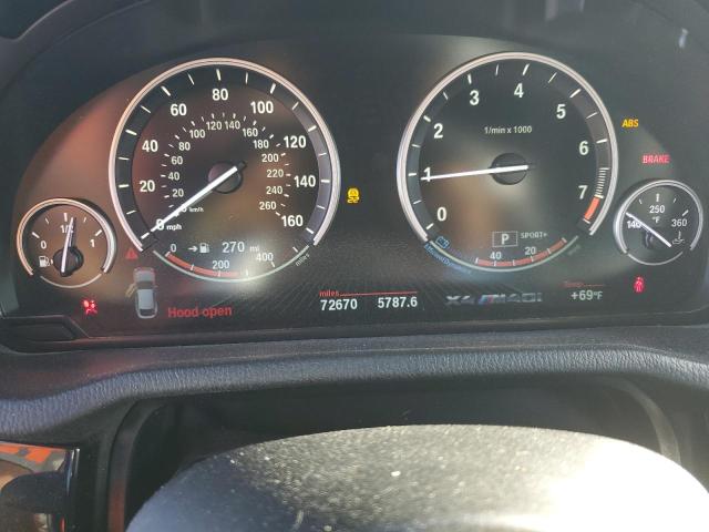 5UXXW7C54J0W64296 - 2018 BMW X4 XDRIVEM40I CHARCOAL photo 9