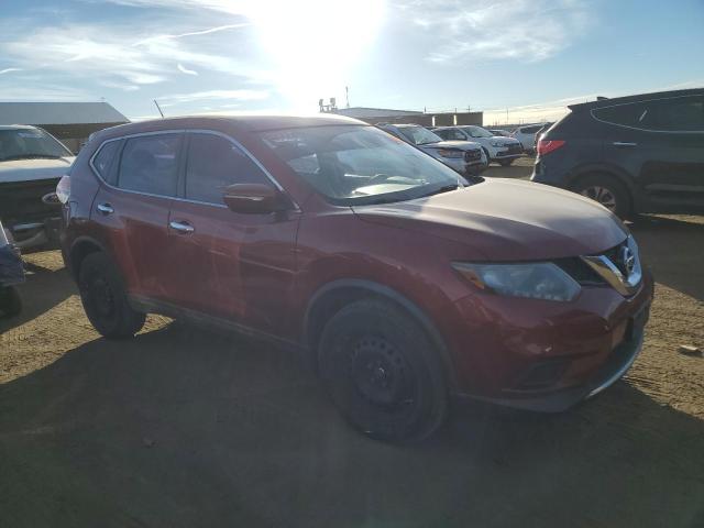 KNMAT2MV8FP590672 - 2015 NISSAN ROGUE S RED photo 4