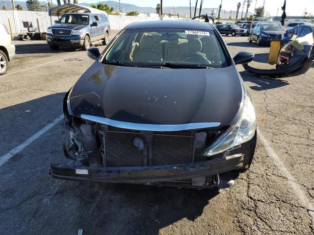 5NPEB4AC3CH393421 - 2012 HYUNDAI SONATA GLS BLACK photo 5