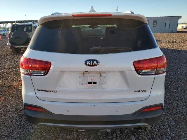 5XYPH4A54GG169578 - 2016 KIA SORENTO EX WHITE photo 6