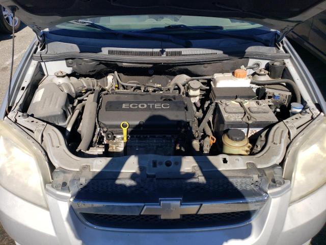 KL1TD5DE1AB107253 - 2010 CHEVROLET AVEO LS 银色 照片 11